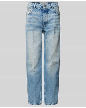 Goldgarn Relaxed Fit Jeans mit Modell 'SCHLOSS' - Blau