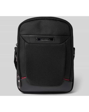 Samsonite Crossbody Bag mit Logo-Detail Modell 'Pro DLX' - Schwarz