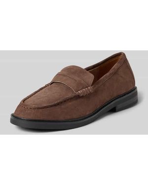 Steve Madden Loafer mit Schaftbrücke Modell 'Adison' - Braun