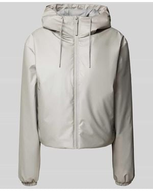 Rains Jacke mit Kapuze Modell 'Lohja' - Grau
