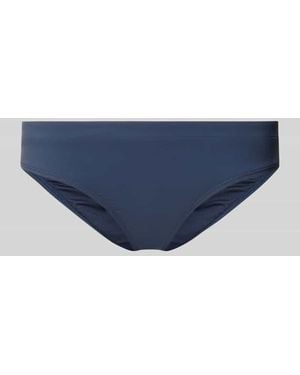 Barts Bikinihose mit Label-Detail Modell 'SOLID' - Blau