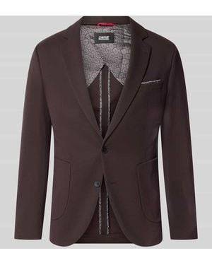 Cinque Slim Fit Sakko mit Viskose-Anteil Modell 'Data' - Schwarz