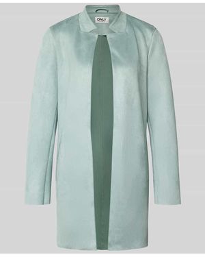 ONLY Regular Fit Jacke in Lederoptik Modell 'SOHO' - Grün