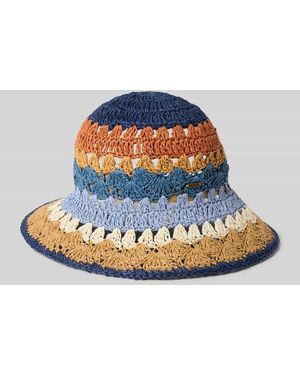Barts Hut mit Label-Detail Modell 'FEATHERY' - Blau