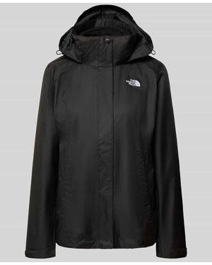 The North Face Regular Fit Jacke mit Logo-Stitching Modell 'EVOLVE' - Schwarz
