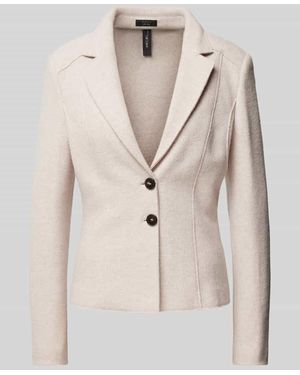 Marc Cain Blazer Mit Reverskragen - Natur