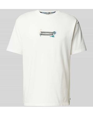 Scotch & Soda T-Shirt Mit Label-Print - Grau