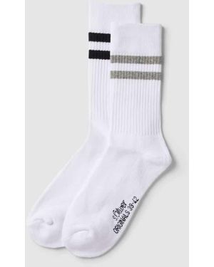 S.oliver Socken Mit Kontraststreifen Im 2Er-Pack - Weiß