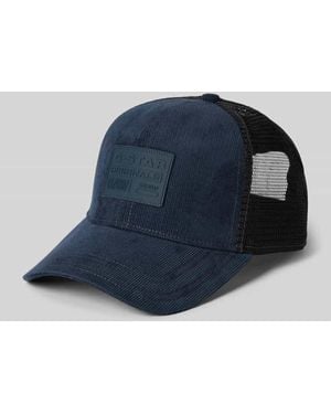 G-Star Trucker Cap Mit Label-Patch Modell 'Embro' - Blau