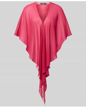 Vera Mont Relaxed Fit Cocktail-Jacke in semitransparentem Design - Pink