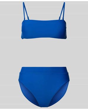 Shiwi Bikini-Set in Bandeau-Form Modell 'LOLA' - Blau