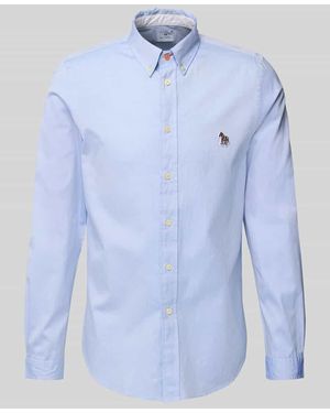 Paul Smith Freizeithemd mit Knopfleiste - Blau