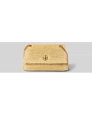Tory Burch Shoulder Bag in Flecht-Optik - Mettallic