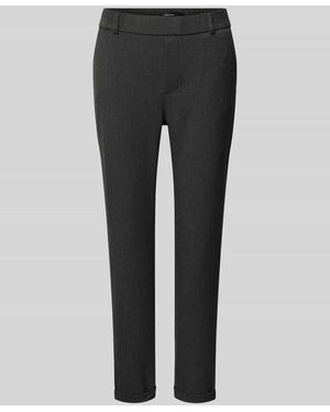 Vero Moda Loose Fit Stoffhose Mit Angedeutetem Eingriff Modell 'Maya' - Grau