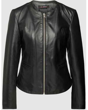 Cabrini Jacke in Leder-Optik - Schwarz
