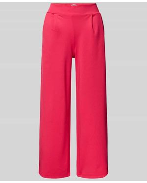 Ichi Culotte mit elastischem Bund Modell 'Kate' - Rot