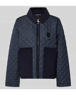 Barbour Regular Fit Gewatteerd Jack Met Opgestikte Zijzakken Model 'Aylesby' - Blauw