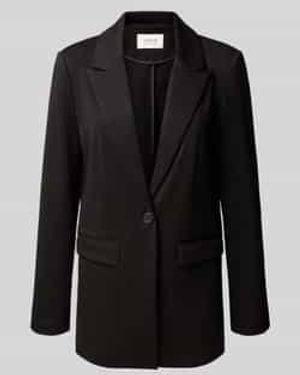 B.Young Blazer Met Knoopsluiting - Zwart