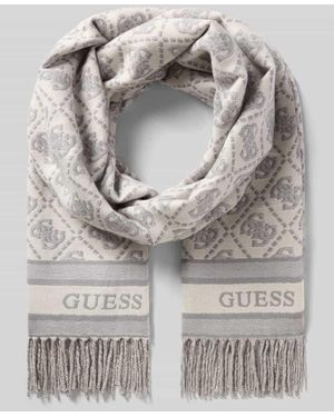 Guess Schal mit Viskose-Anteil - Grau
