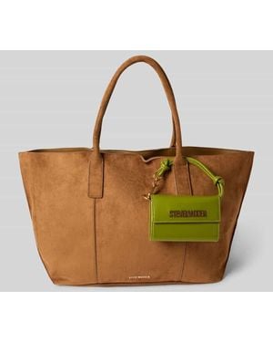 Steve Madden Handtasche mit Label-Detail Modell 'Bantonia' - Braun