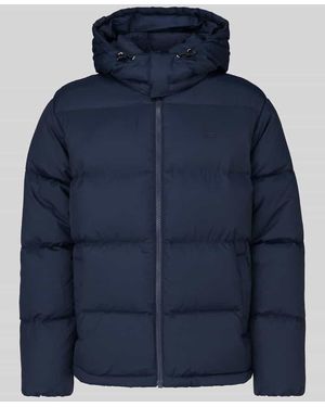 Levi's Regular Fit Daunenjacke mit Label-Patch - Blau