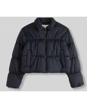 Levi's Regular Fit Steppjacke mit Umlegekragen Modell 'PRESLEY' - Blau