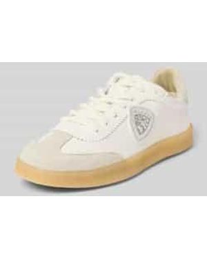 Blauer Usa Sneakers Met Vetersluiting Model 'Aurora01' - Naturel