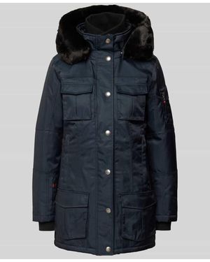Wellensteyn Shaped Fit Funktionsjacke Mit Stehkragen Modell 'Schneezauber' - Blau