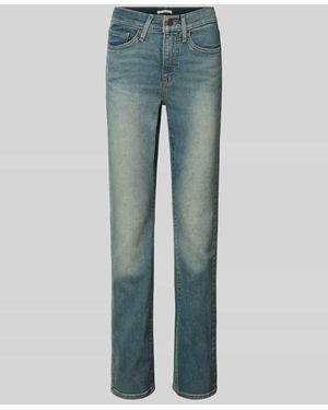 Levi's Bootcut-Jeans aus Baumwoll-Mix Modell '315' - Blau