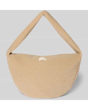 Studio Noos Handtasche mit Label-Detail - Natur
