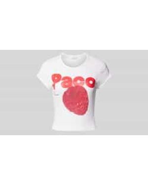 Rabanne T-Shirts - Roze