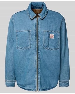 Levi's Jeans-Wendejacke mit Reißverschluss - Blau