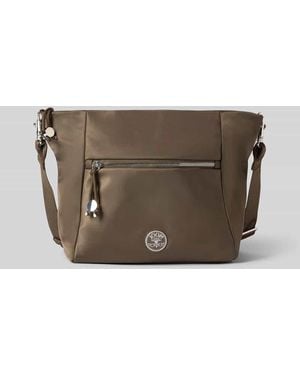 Joop! Handtasche mit Label-Detail Modell 'LIETISSIMO' - Braun