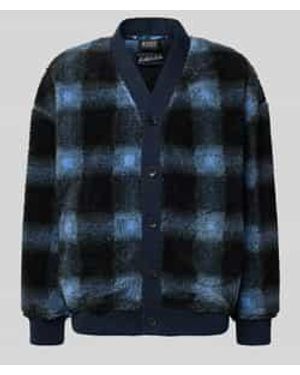 Scotch & Soda Regular Fit Cardigan Met V-Hals, Model 'Polar' - Blauw