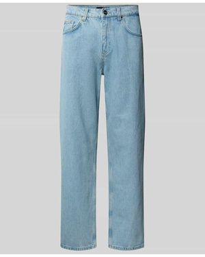 EightyFive Jeans mit 5-Pocket-Design - Blau