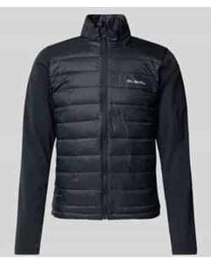 Columbia Gewatteerd Jack Met Labelprint - Blauw