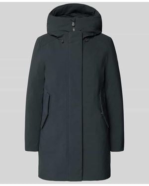 Save The Duck Parka mit gefüttertem Stehkragen Modell 'Nellie' - Grau