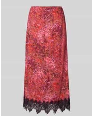 Rich & Royal Midi Rokken - Rood