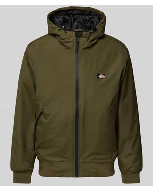 Dickies Jacke mit Kapuze und Logo Modell 'NEW SARPY JACKET' - Grün