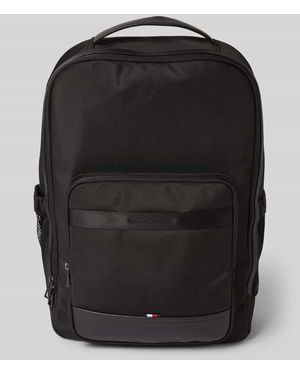 Tommy Hilfiger Rucksack mit Flaschenfächern - Schwarz