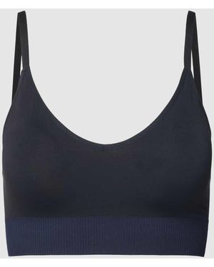 Sloggi BH mit elastischem Bund - Blau