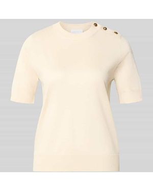 Jake*s Regular Fit Pullover aus Viskose-Mix - Natur
