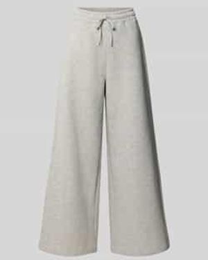 Rich & Royal Flared Fit Sweatpants Met Siersteentjes - Grijs