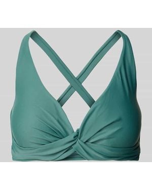 Barts Bikini-Oberteil mit wattierten Cups Modell 'KELLI' - Grün