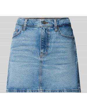 Guess Jeansrock mit Eingrifftaschen - Blau