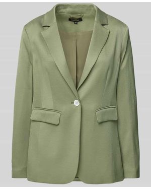 MORE&MORE Blazer mit Strukturmuster - Grün