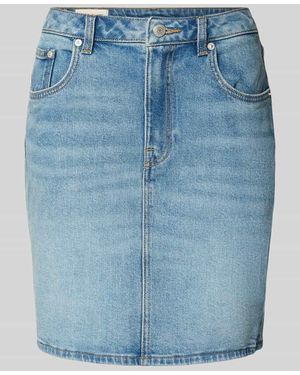 GANT Jeansrock mit Eingrifftaschen - Blau