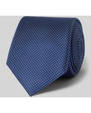 Roy Robson Seidenkrawatte aus reiner Seide (6 cm) - Blau