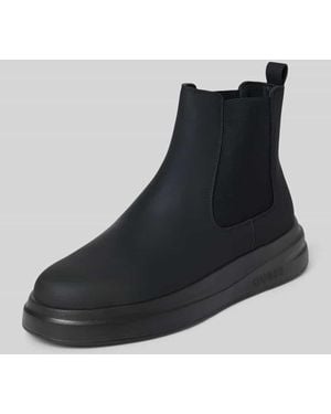 Guess Boots mit elastischen Einsätzen Modell 'ELKO' - Schwarz