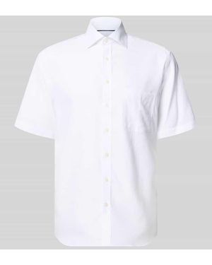 Eterna Modern Fit Business-Hemd mit Kentkragen - Weiß